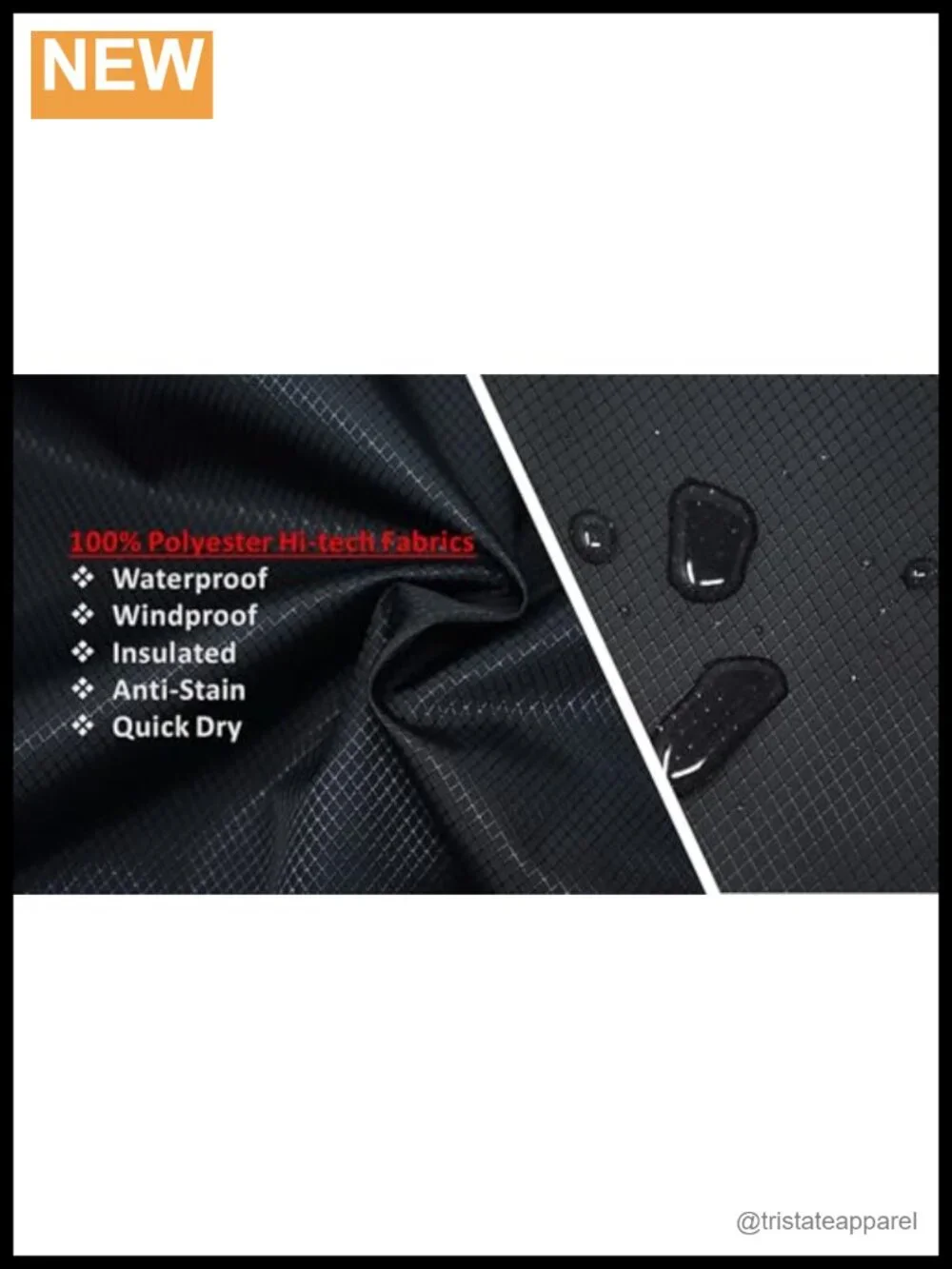 Waterproof Swim Parka Hooded Changing Robe YKK Zipper Quick Dry